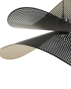 Metal Pendelleuchte Schwarz Und Gold Doyles