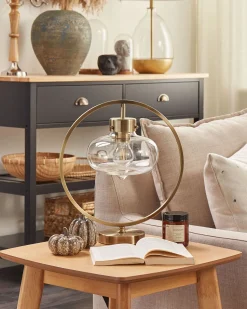 Metal Table Lamp Gold Severn
