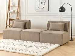 Mittelstuck Cord Taupe Lemvig