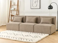 Mittelstuck Cord Taupe Lemvig