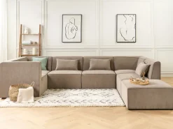 Mittelstuck Cord Taupe Lemvig