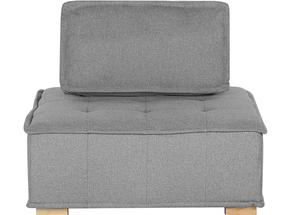Modular Fabric Sofa Set Grey Tibro