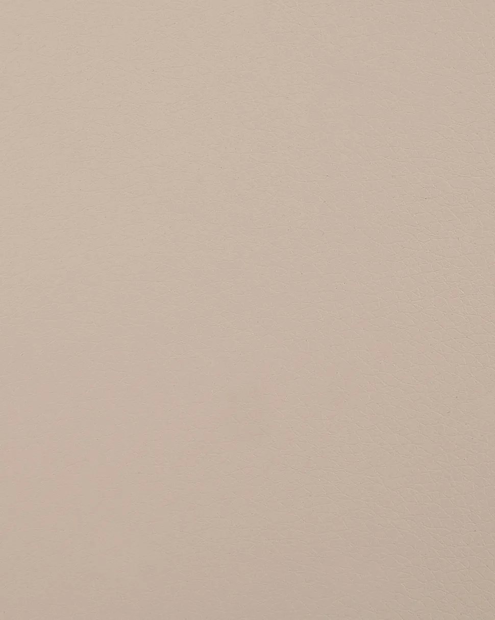 Nachttisch Beige Kunstleder 2 Schubladen Essonne