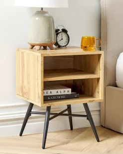 Nachttisch Helles Holz Lubock