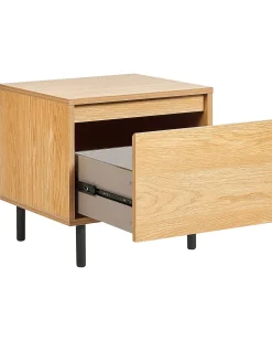 Nachttisch Mit 1 Schublade Helles Holz Nikea
