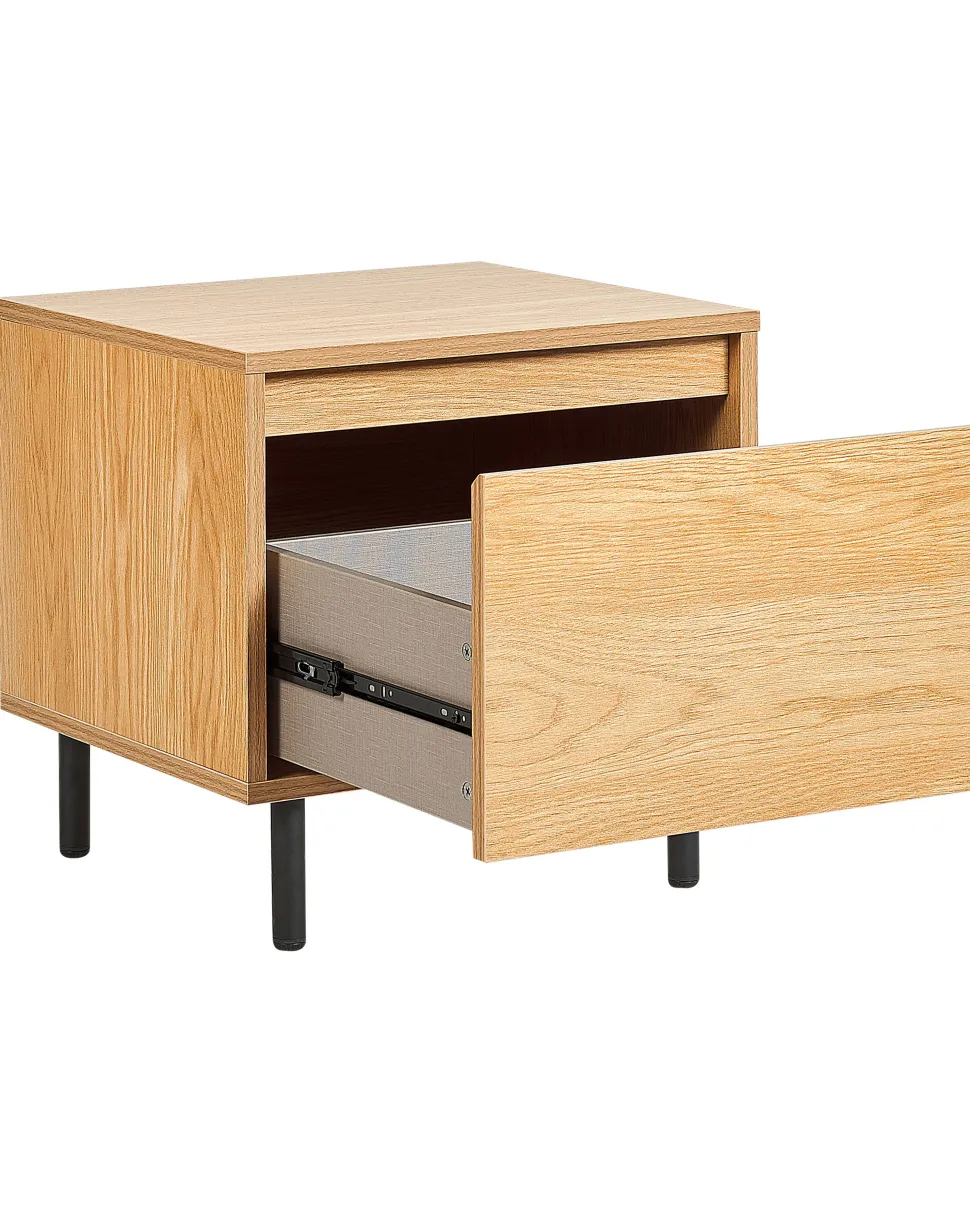 Nachttisch Mit 1 Schublade Helles Holz Nikea