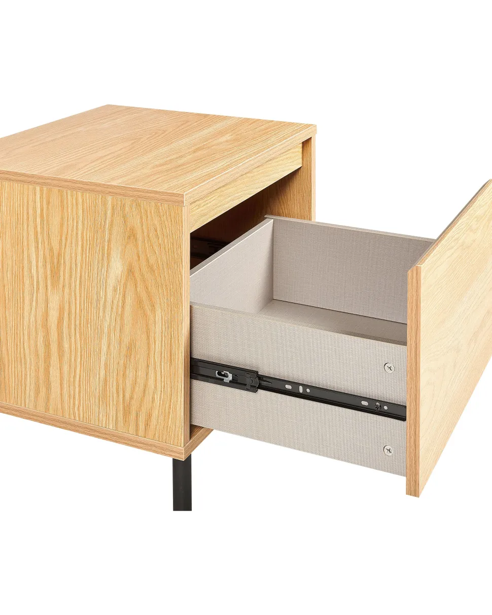 Nachttisch Mit 1 Schublade Helles Holz Nikea