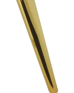 Nachttisch Samtstoff Grau / Gold 1 Schublade 38 X 46 X 49 Cm Flayat