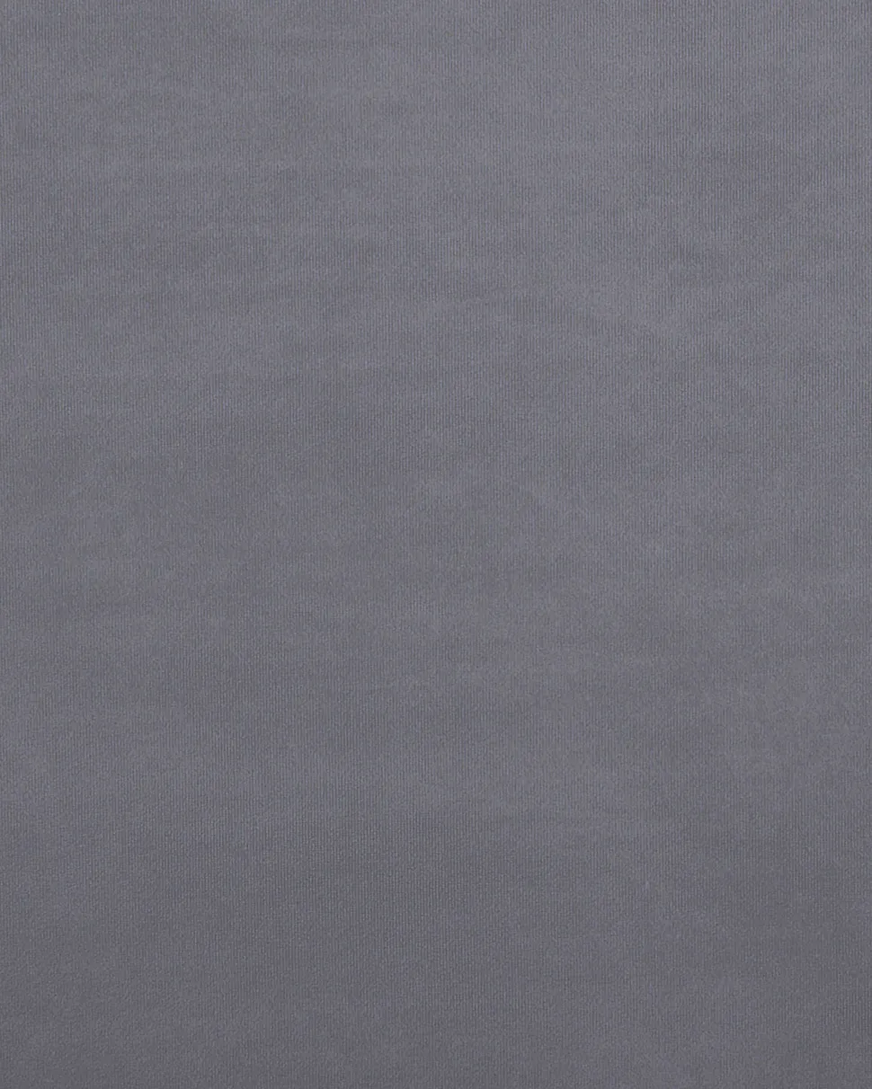 Nachttisch Samtstoff Grau / Gold 1 Schublade 38 X 46 X 49 Cm Flayat