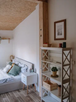 Nachttisch Weis 2 Schubladen Alabama Klein