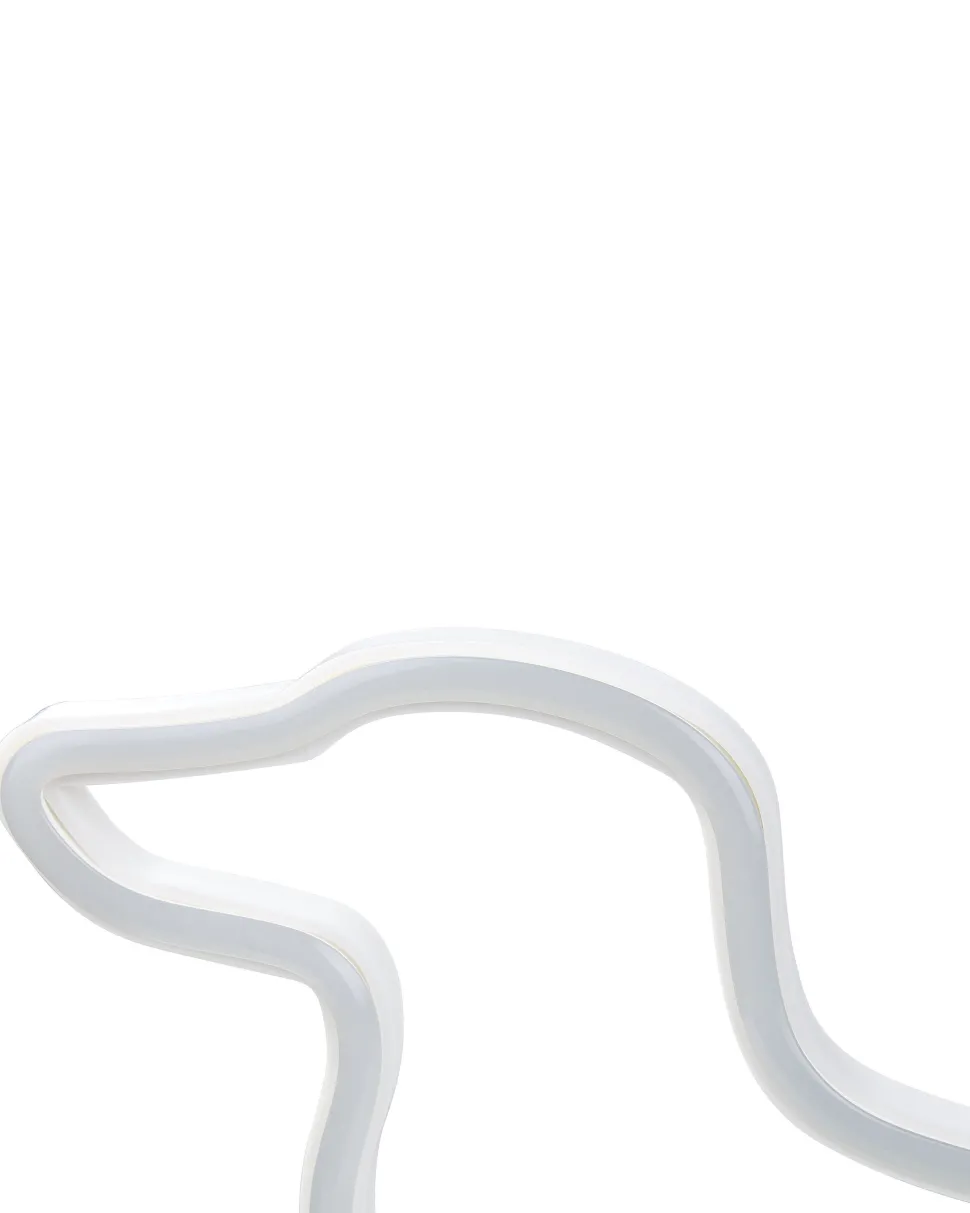 Neonlicht Led Dekofigur Blau Hundeform 20 Cm Francis