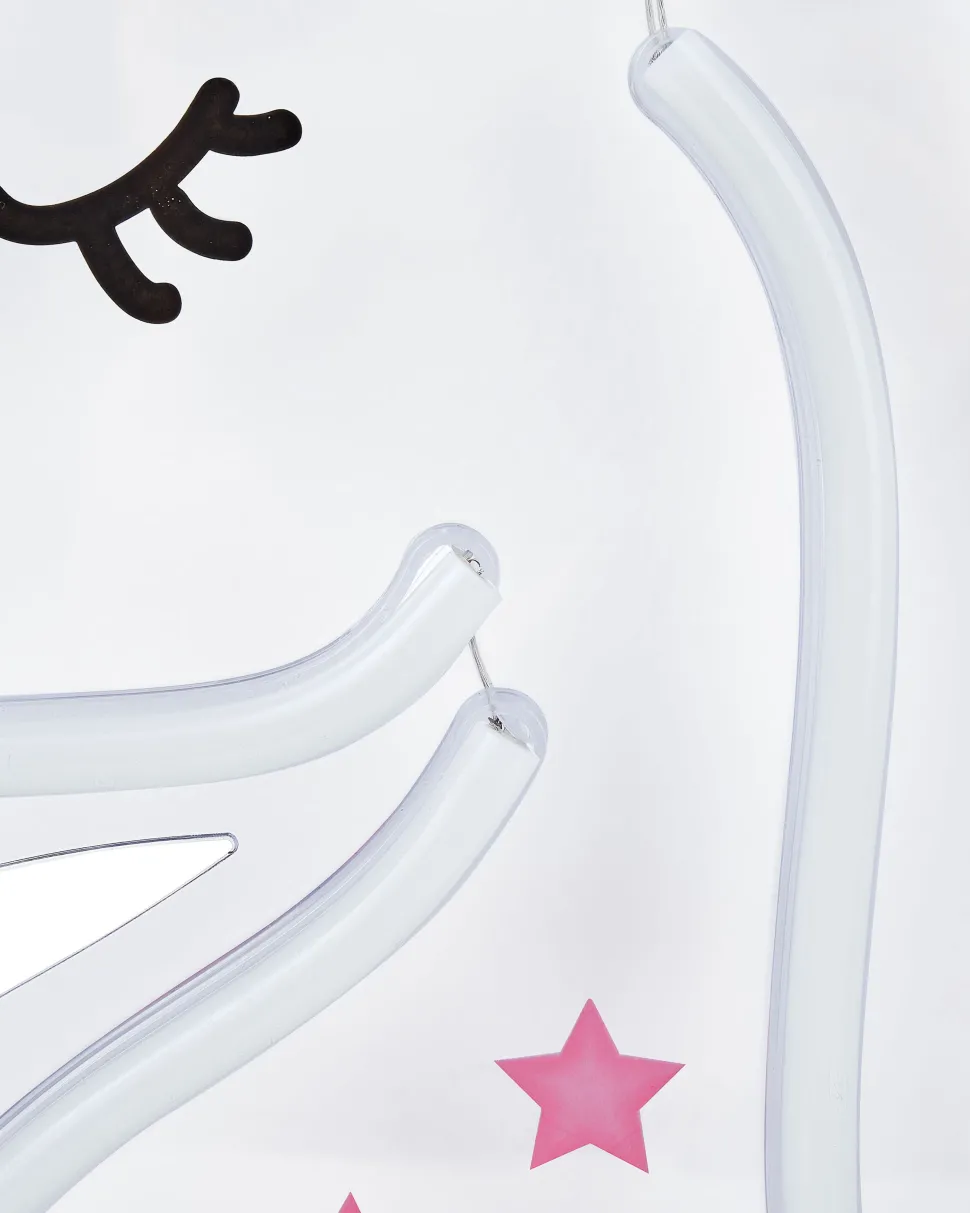 Neonlicht Led Wanddeko Rosa 3Er Set Susie