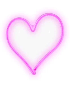 Neonlicht Led Wanddeko Rosa 3Er Set Susie