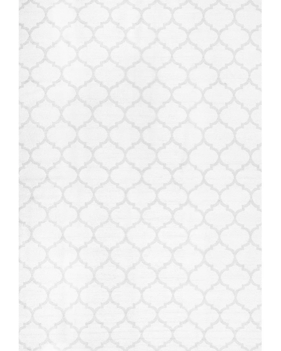 Outdoor Teppich Grau 160 X 230 Cm Marokkanisches Muster Zweiseitig Kurzflor Aksu