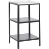 Outdoor-Kucheninsel Stahl Schwarz 50 X 50 X 92 Cm Vilama