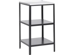 Outdoor-Kucheninsel Stahl Schwarz 50 X 50 X 92 Cm Vilama