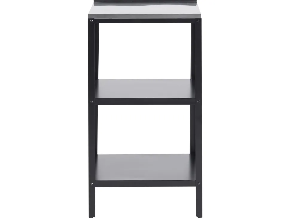 Outdoor-Kucheninsel Stahl Schwarz 50 X 50 X 92 Cm Vilama