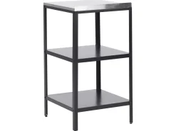 Outdoor-Kucheninsel Stahl Schwarz 50 X 50 X 92 Cm Vilama