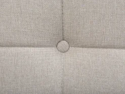 Polsterbett Leinenoptik Beige Elektrisch Verstellbar 90 X 200 Cm Duke