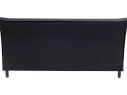 Polsterbett Leinenoptik Dunkelgrau Lattenrost 180 X 200 Cm Saverne