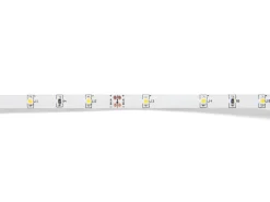 Polsterbett Leinenoptik Grau 180 X 200 Cm Mit Led-Beleuchtung Weis Montpellier