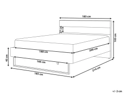 Polsterbett Samtstoff Grun 180 X 200 Cm Lattenrost Bellou