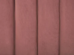 Polsterbett Samtstoff Rosa Lattenrost 180 X 200 Cm Ambillou