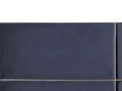 Polsterbett Samtstoff Schwarz Mit Stauraum 140 X 200 Cm Vernoyes
