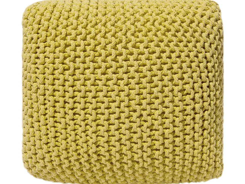 Pouf Gelb 50 Cm Conrad