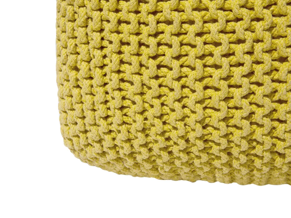 Pouf Gelb 50 Cm Conrad
