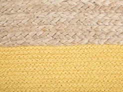 Pouf Gelb 44 X 44 Cm Kirama