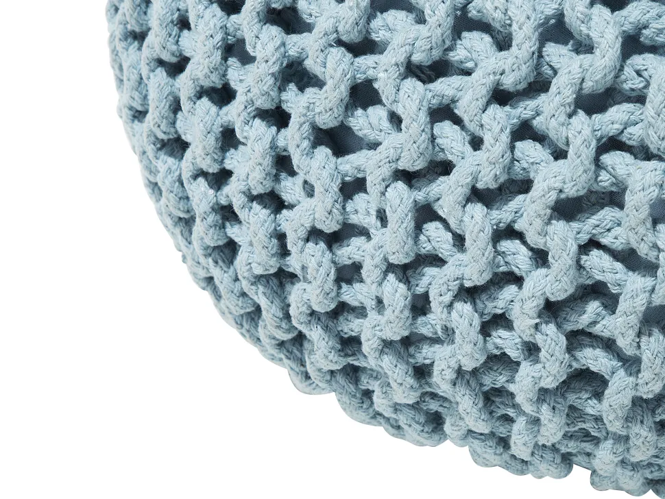 Pouf Hellblau 50 Cm Conrad