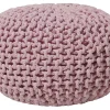 Pouf Rosa 40 Cm Conrad