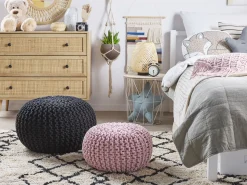 Pouf Rosa 40 Cm Conrad