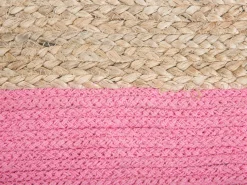 Pouf Rosa 44 X 44 Cm Kirama