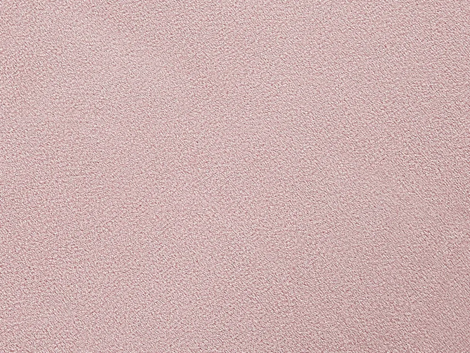 Pouf Samtstoff Rosa / Silber 36 Cm Rund Brigitte