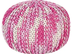 Pouf Weis / Rosa 50 Cm Conrad
