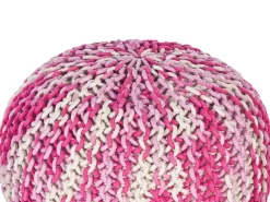 Pouf Weis / Rosa 50 Cm Conrad