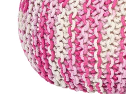 Pouf Weis / Rosa 50 Cm Conrad