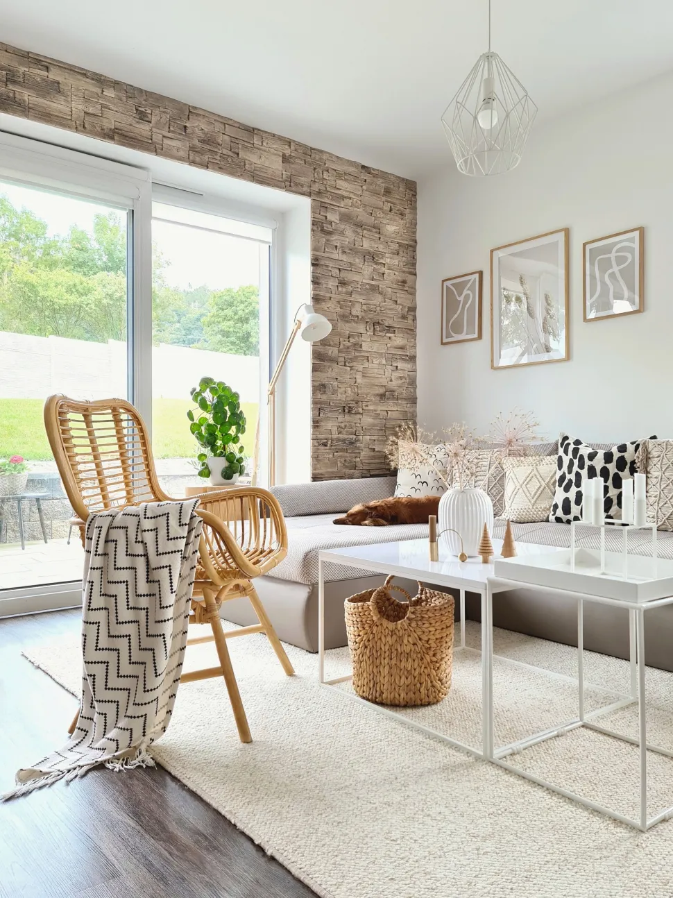 Rattanstuhl Beige Naturlich Mit Armlehnen Togo