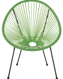 Rattanstuhl Kunststoff Grun 2Er Set O 70 Cm Acapulco Ii