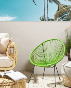 Rattanstuhl Kunststoff Grun O 70 Cm Acapulco Ii