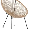 Rattanstuhl Kunststoff Naturlich O 70 Cm Acapulco Ii