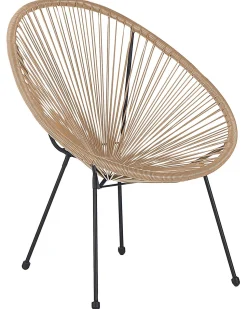 Rattanstuhl Kunststoff Naturlich O 70 Cm Acapulco Ii
