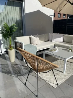 Rattanstuhl Kunststoff Naturlich O 70 Cm Acapulco Ii