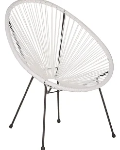 Rattanstuhl Kunststoff Weis O 70 Cm Acapulco Ii
