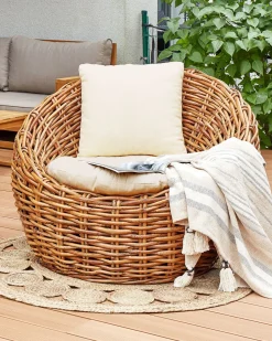 Rattanstuhl Natur Lerici