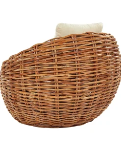 Rattanstuhl Natur Lerici