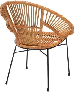 Rattanstuhl Naturlich Sarita