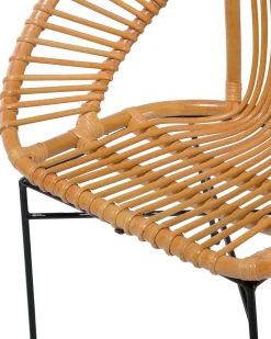 Rattanstuhl Naturlich Sarita